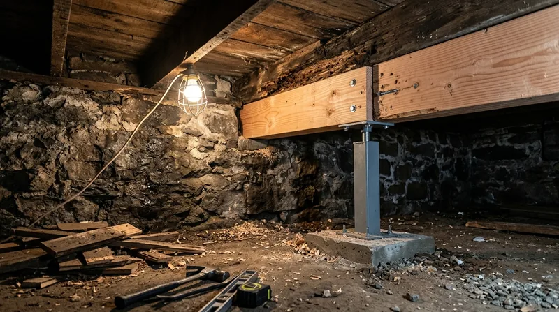 Floor Joist & Subfloor Repair Springfield