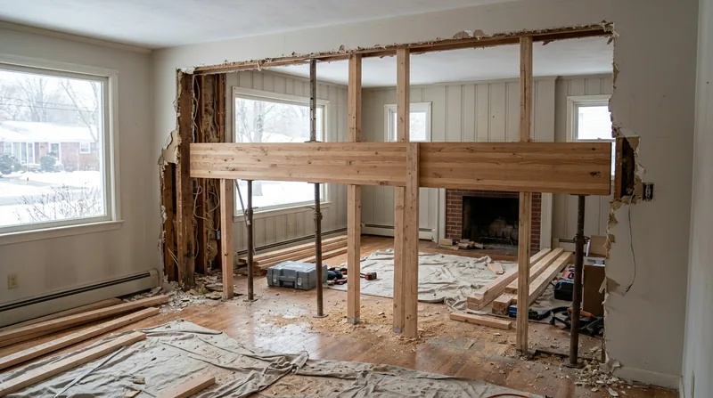 Beam Replacement & Load-Bearing Wall Removal Springfield